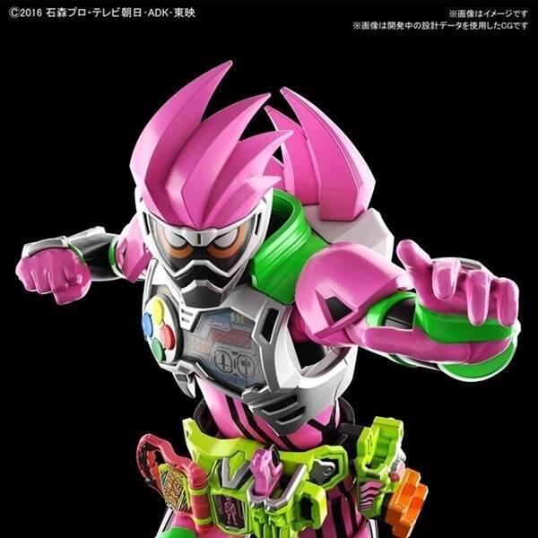 仮面ライダーエグゼイド が精巧プラモに カラフルボディを徹底再現