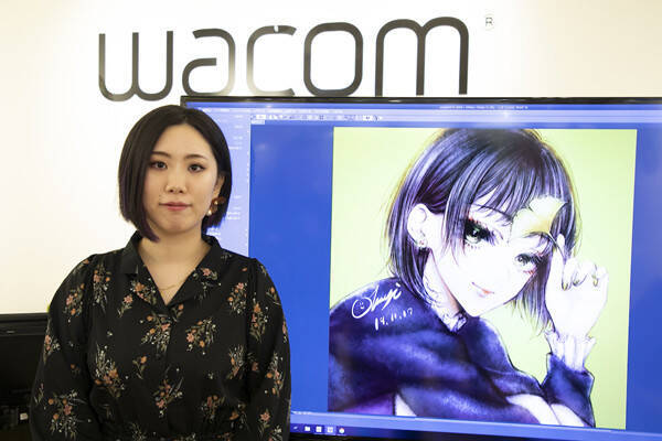 イラストレーター おはぎ氏 31 5型ペンタブ Wacom Cintiq Pro 32 で美麗ライブペイント 2019年11月20日 エキサイトニュース