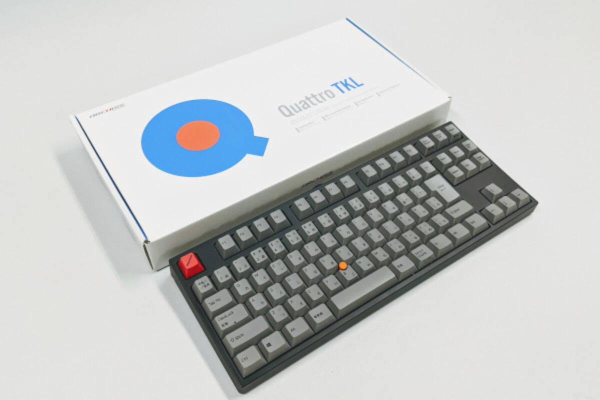 Archissのキーボード Quattro Tkl レビュー メカニカルなのに静音 マウスカーソル操作も 年8月26日 エキサイトニュース