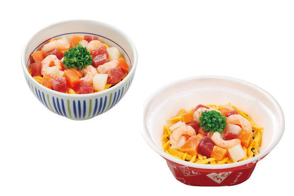 なか卯 海鮮4種類をたっぷり盛りつけた 海鮮丼 を発売 エキサイトニュース