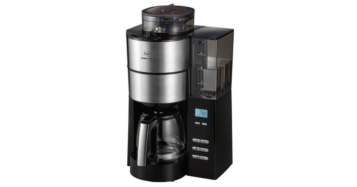 メリタ 6杯サイズの全自動コーヒーメーカー アロマフレッシュ 21年3月30日 エキサイトニュース