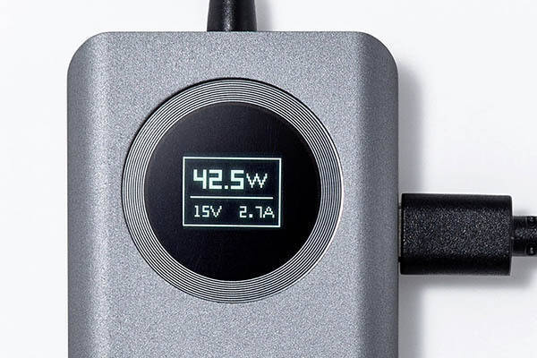 消費電力も表示できる電圧 電流チェッカー搭載のusb Cハブ サンワサプライ 2021年5月25日 エキサイトニュース