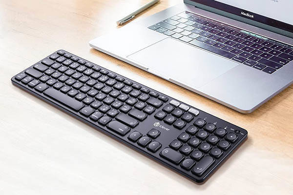 3台のデバイスと接続できる日本語配列の薄型bluetoothキーボード 21年8月18日 エキサイトニュース 3台のデバイスと接続できる日本語配列の薄型bluetoothキーボード 21年8月18日 エキサイトニュース