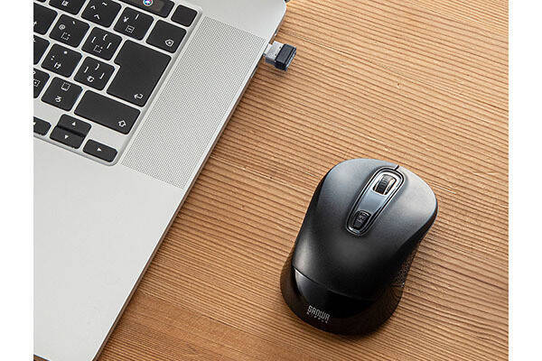 Usb Type C接続のレシーバーが付属するワイヤレスマウス スマホでも使える 21年9月9日 エキサイトニュース