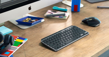 ロジクール、机上を有効に使える薄型テンキーレスキーボード「MX KEYS MINI」