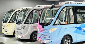 羽田空港周辺で一般客も利用できる自動運転バスの実証実験