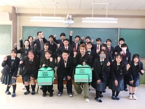 Uber Eatsが最後の思い出づくりを支援! 閉校直前の高校に届いた「特別な一皿」とは