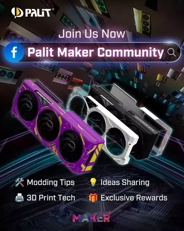 Palit、Facebook上にDIYコミュニティ開設 - GPUファンカバーの自作についても話し合える