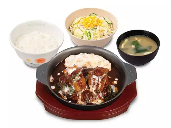 【松屋】ごちそう「煮込みビーフシチューハンバーグ」発売 - ジューシーなハンバーグに赤ワイン仕立ての濃厚ビーフシチュー