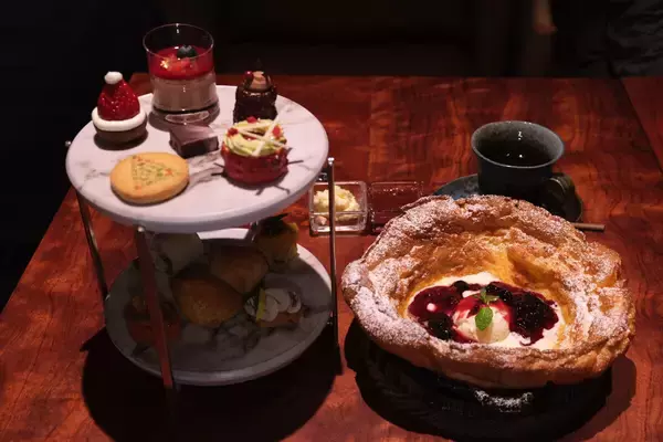 名物ダッチベイビーが圧巻! 八芳園「FUDO」初のクリスマスアフタヌーンティーを食べてきた