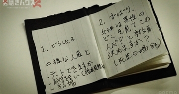 ハウスの看護師に唐突なアプローチ、手渡した『13個の質問状』　そこに書かれていたのは…『男磨きハウス2』第1話