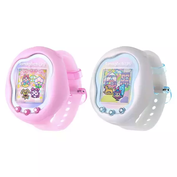 「Tamagotchi Uni」にプレバン限定カラー「Aurora Pink／Prism White」が登場!