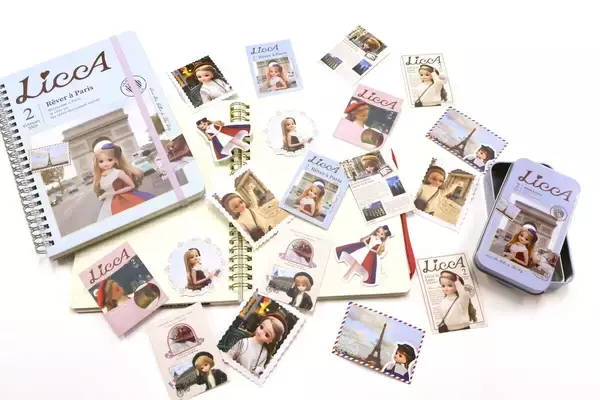 【リカ活】THREEPPYに大人かわいい「リカちゃん」グッズが31種登場 - フランスの街並みをイメージ、キャリーケース風エコバッグなど注目商品を最速レビュー!