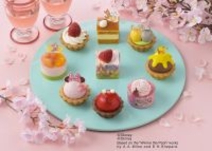 【銀座コージーコーナー】「ミッキー&amp;ミニー」、「プーさん」、「バンビ」の春限定お花見スイーツを発売
