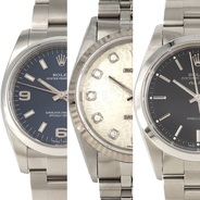 サラリーマンのファーストロレックス 第10回 今週のロレックス 3本「原点を感じるオイスターパーペチュアル、ダイヤ入りデイトジャスト、王道エアキング」