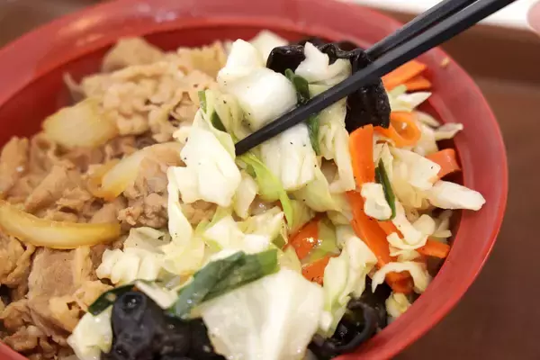 【実食レポ】野菜たっぷり×うま塩ダレで食欲加速! がっつり欲も満たす、すき家の期間限定「シャキうま塩野菜牛丼」