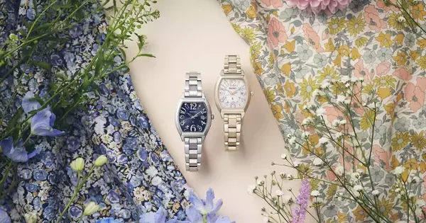 セイコー ルキア、英国リバティプリントを採用した数量限定モデル