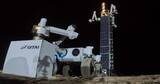 「GITAI／KDDI、月面での通信環境構築に向けてロボットによる基地局アンテナ設置に成功」の画像1