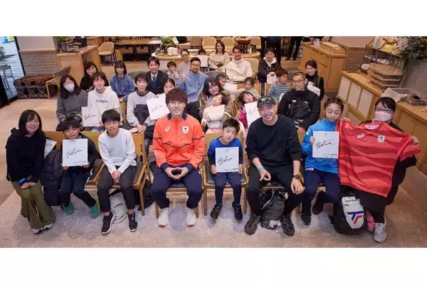 スピードスケートの森重航選手が「勝ち飯」を伝授。晴海で五輪の経験語るトークショー開催