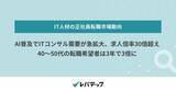 「IT人材の転職市場動向、コンサル職の求人倍率は31.6倍に - レバテック調査」の画像1