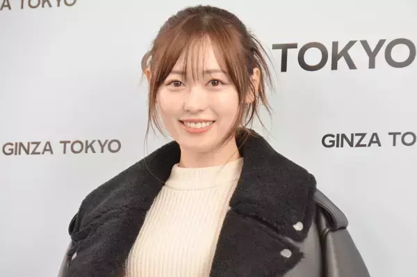 福原遥、ボアがキュートなレザージャケットまとい笑顔「すごくかわいいなと」