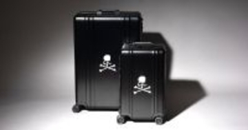 ゼロハリバートンと「MASTERMIND WORLD」がコラボ、“漆黒のスカル”ラゲージ2種