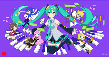 「ミクの日」にYouTubeロゴが初音ミク仕様に！ 世界28か国で24時間限定「Yoodle」を展開