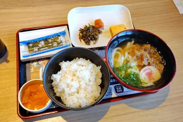 資さんうどんに「モーニング」があるって知ってた? 614円で満腹の鬼コスパセットを実食