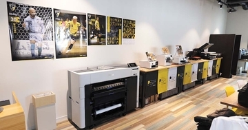 ペスカドーラ町田のプリント体験拠点がオープン　エプソンが印刷技術で協力