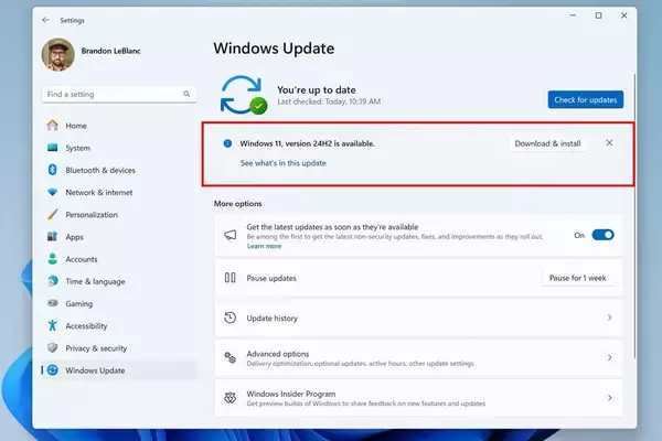 Windows 11の次期大型アップデート「24H2」がリリースプレビューに 
