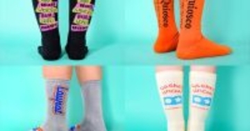 モリサワ、Morisawa Fontsの欧文フォントを使ったオリジナル靴下が当たるキャンペーン