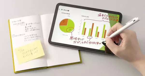 ボールペンのままiPadでも使える異色のスタイラスペン「STYLUS 2WAY」　ゼブラ