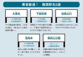 眠れなくなるほど面白い 図解 鉄道の話 第9回 【雑学】「音威子府」なんて読む? 日本一長い駅名は?