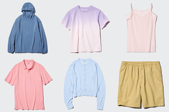 【ユニクロ】暑さに合わせた服選び「適材適暑」を提案 - 第1弾は梅雨時期の暑さ対策、着こなしポイントは?