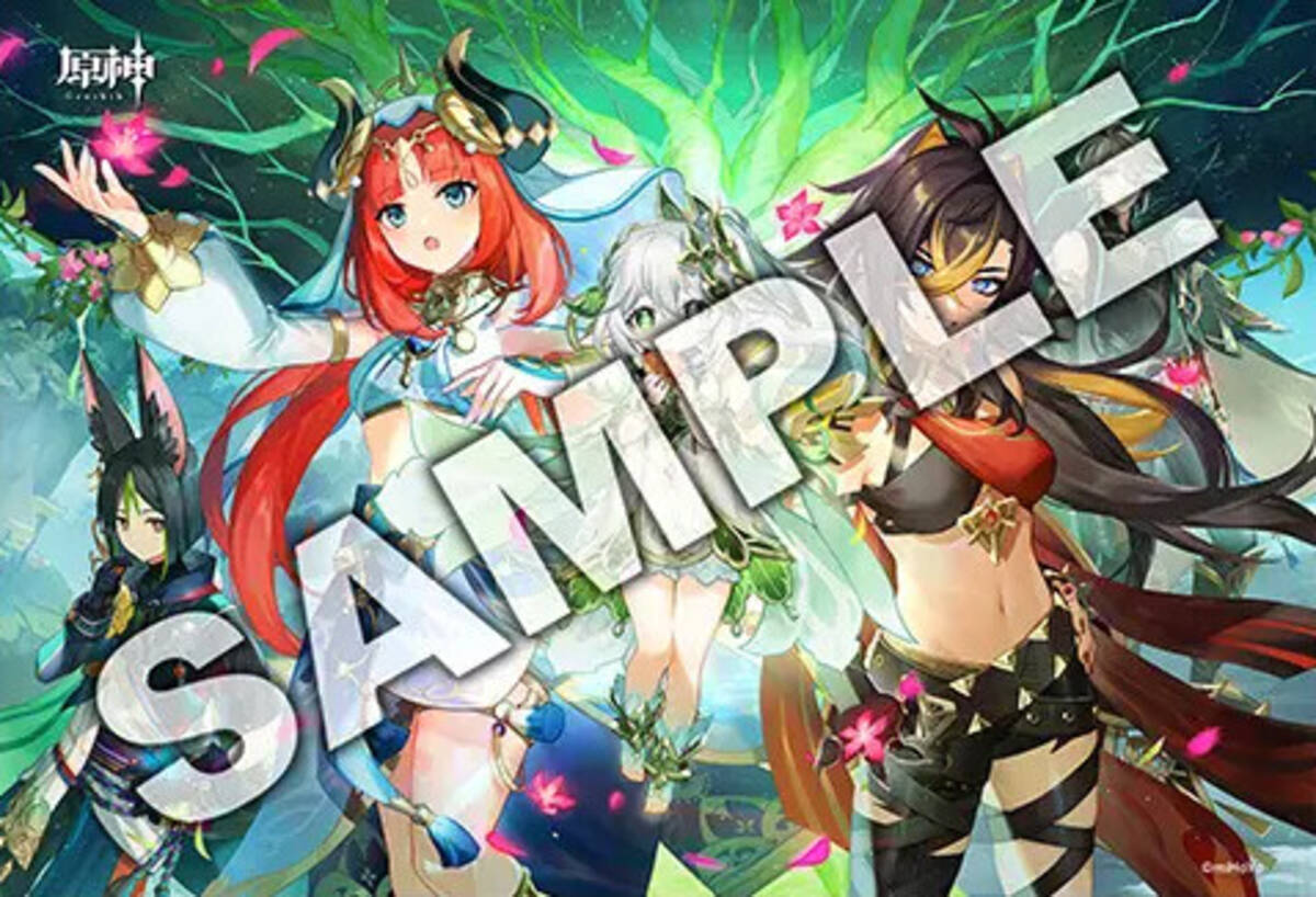原神】歴代キービジュアルがブロマイド＆ポスターに! ファミマプリント 