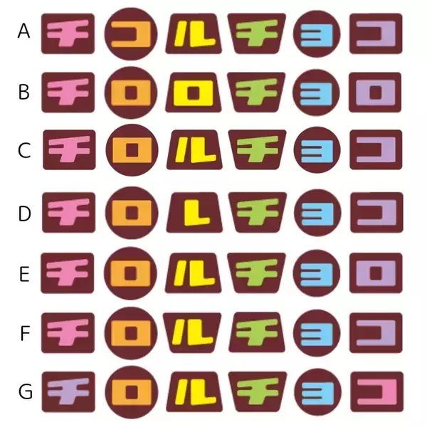 【クイズ】チロルチョコの公式ロゴ、正しいのはど～れだ? - 意外とわからない!? Xで話題