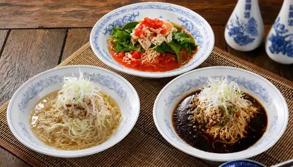 【中国ラーメン揚州商人】中国伝統の"酸味"が決め手、夏限定「冷しトマト麺」「冷し黒酢麺」「涼風鶏そば」発売