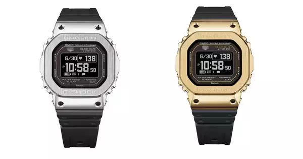 カシオ、心拍計測対応のG-SQUAD新モデル「GM-H5600」発売 -