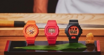 カシオ「G-SHOCK」がお寿司に!? まぐろ・いくら・サーモンの3モデル