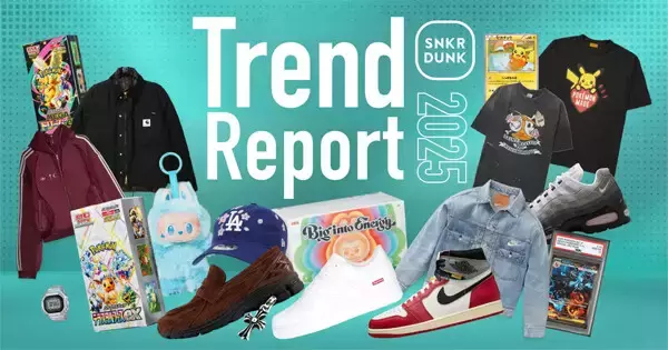 ラブブ人気、クロムハーツ爆売れ、ポケカPSAは?  - スニダンが2025年トレンドを発表