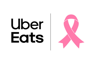 Uber Eats、配達1回で10円寄付 - 乳がん啓発「ピンクリボンキャンペーン」実施