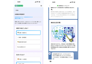 探さない部屋探し「CHINTAIエージェント」誕生 - AIが価値観と暮らし方を分析し、住まいと街を提案