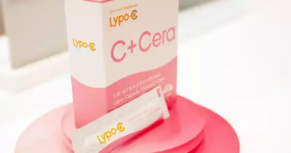 セラミド・ビタミンC・ナイアシンアミドを一体化、飲む新インナーケア「Lypo-C Vitamin C＋Cera」