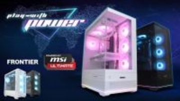 FRONTIER、MSIコラボゲーミングPCに背面コネクタ設計・ピラーレス仕様の「MFPシリーズ」