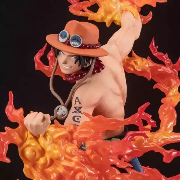 『ONE PIECE バウンティラッシュ』メラメラと炎が燃え上がるエースのフィギュアが登場