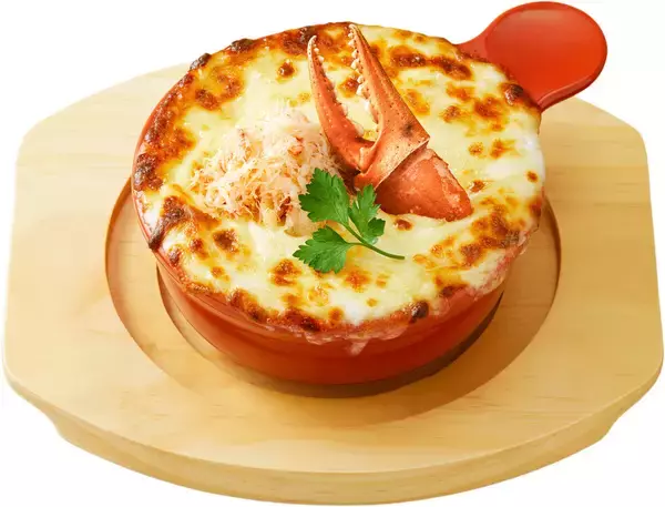 ジョリーパスタ、贅沢な「“窯焼きチーズパスタ” 蟹のクリームソース」を発売