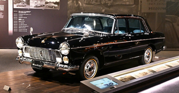 いすゞプラザで名車発見! 第2回 いすゞ初の独自開発乗用車! 6人乗りの高級セダン「ベレル」