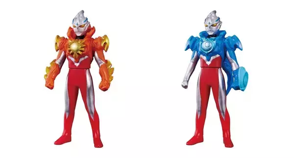 ウルトラマンアーク』ソリスアーマー、ルーナアーマーのウルトラソフビ 