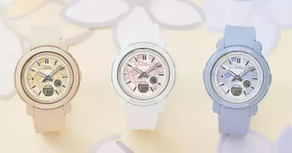 カシオ、花柄デザインのBABY-G「BGA-290FL」シリーズを11月8日発売