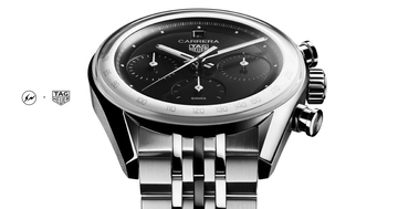 タグ・ホイヤー×フラグメント、コラボ第3弾はモノクローム基調の特別な「カレラ」